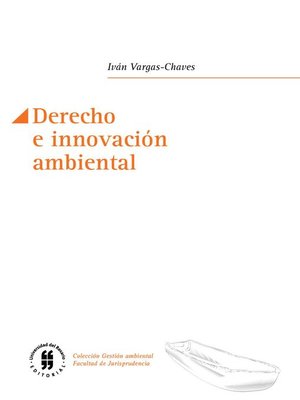 cover image of Derecho e innovación ambiental